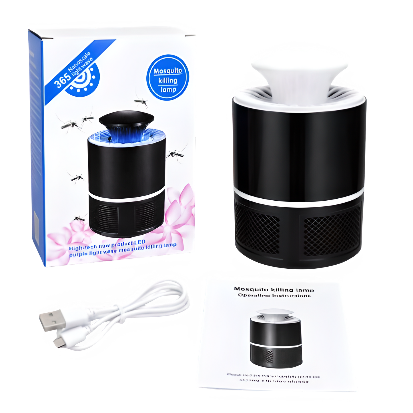 Lámpara Antimosquitos USB Silenciosa